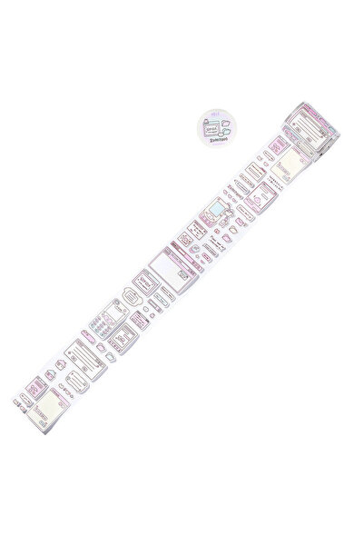 Choice3 C 200cm/Roll Coated Paper Tape Cute Cartoon Animal Game Machine Tape ...