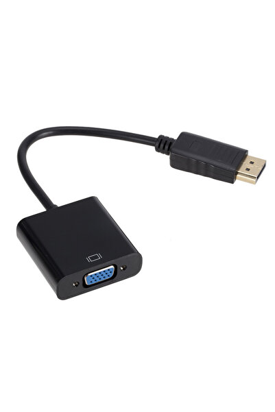 Choice DP to VGA Black 1080 DisplayPort Display Port DP to VGA Adapter Cable ...