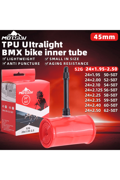 Choice 24 inch 507 52g MOTSUV Road Bicycle TPU Material Ultralight 36g 52g Cy...
