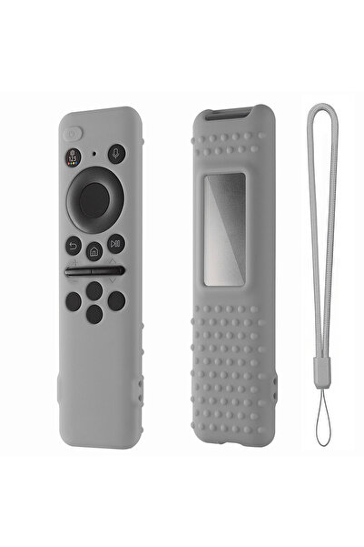 Choice Grey Protective Cover For Samsung 8K Neo QLED HDR Smart TV Remote Cont...