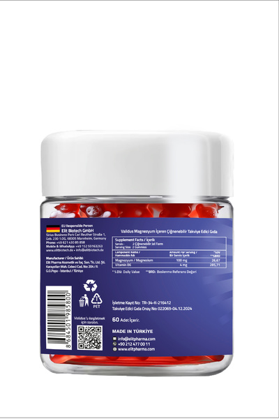 Validus Magnesium 60 Gummies