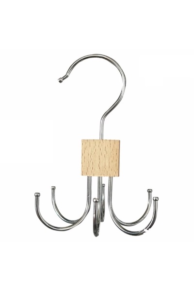 choice2 Wood-1Pcs 1/2Pcs 360° Rotating Multi Claw Hanger Metal Hook Organizer...