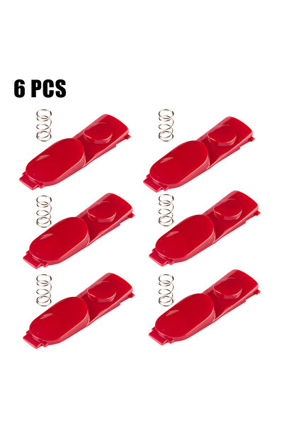Choice5 6 PCS Red Wand Button for Dyson V7 V8 V10 V11 V15 SV10 SV11 SV12 SV14...