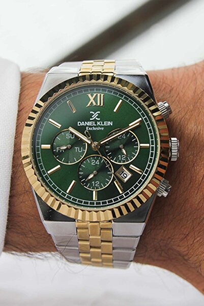 Daniel Klein Dk301915 Men's Wristwatch with Steel Strap