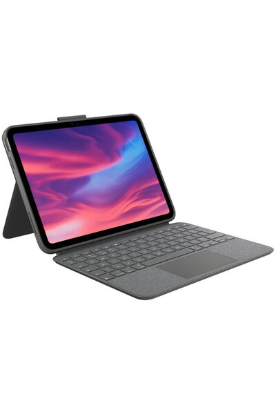 logitech Husa Combo Touch cu Smart Connector, tastatura iluminata si trakpad ...