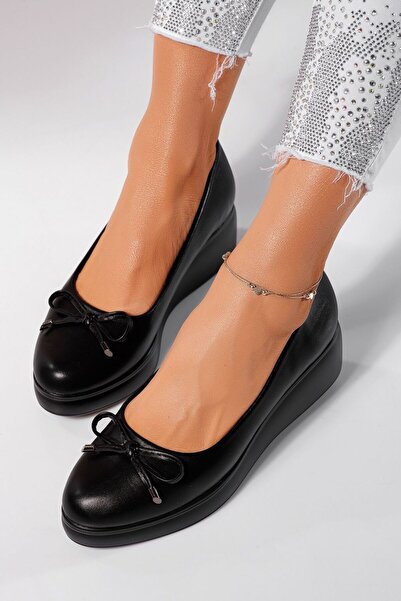 Zaira Pantofi casual dama negri din piele ecologica Vera #21840