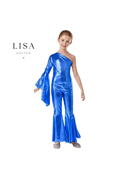 LISAKOSTUM LISA-CL005 Latin Dans Kız Çocuk Kostüm