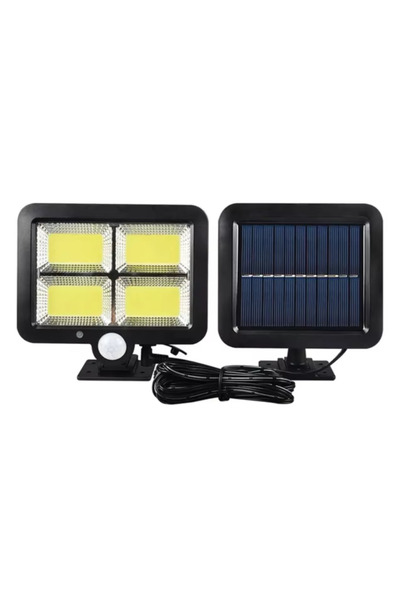 Choice4 Solar Light 128LED 3/2/1Pcs Solar Sensor Split Wall Lamp 3 Mode Water...