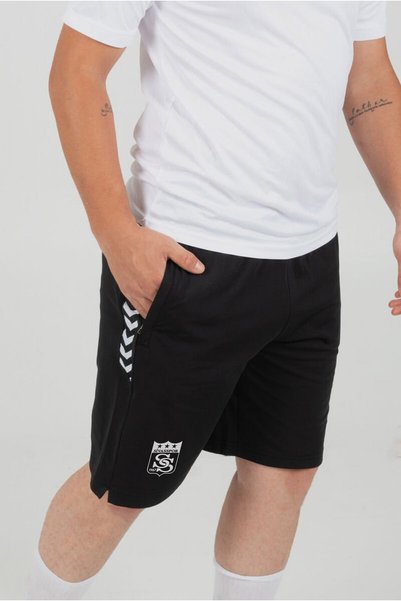 hummel Pantaloni scurți de camping cu buzunare Sivasspor autentici, negri