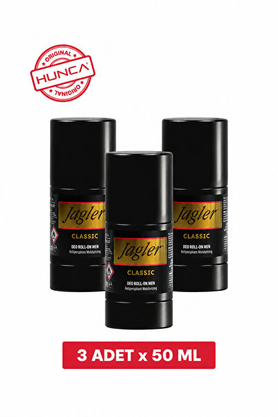 Jagler Roll-on Erkek 50ml x3 Adet