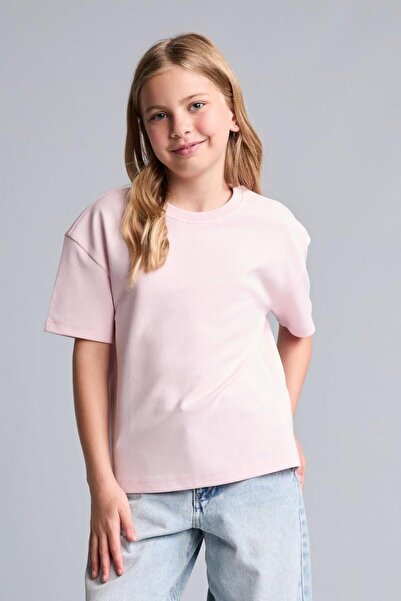 DeFacto Relax Fit Basic T-Shirt for Girls (26 Au)