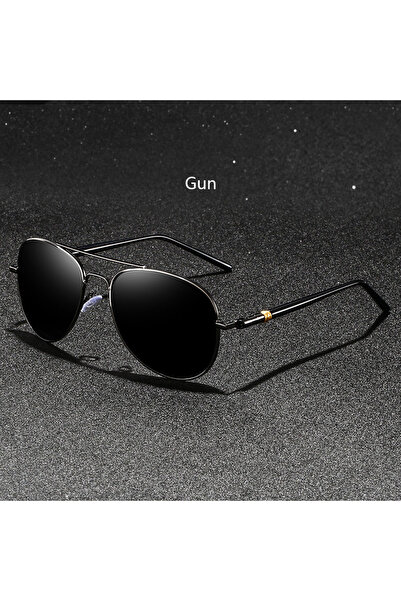 choice2 Gun Vintage Fashion Pilot Metal Frame Sunglasses Men Women Fishing Dr...