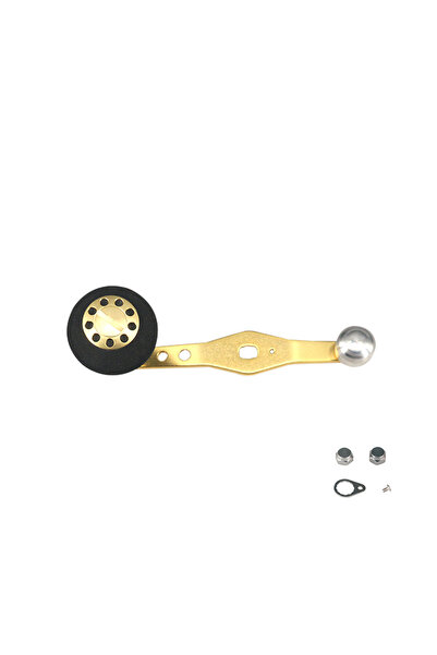 Choice Black Gold Handle DEUKIO Metal Handle & Aluminum Alloy EVA Knob Fishin...