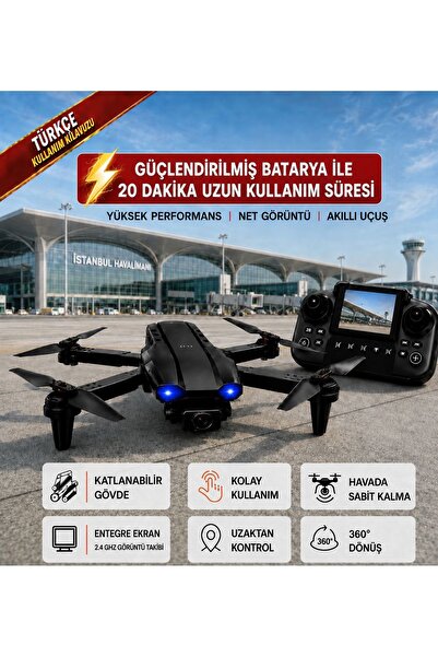 ROSE TEKNOLOJİ EKRANLI KUMANDA VE KAMERALI 360 DÖNME ÇİFT BATARYALI UYGULAMA ...