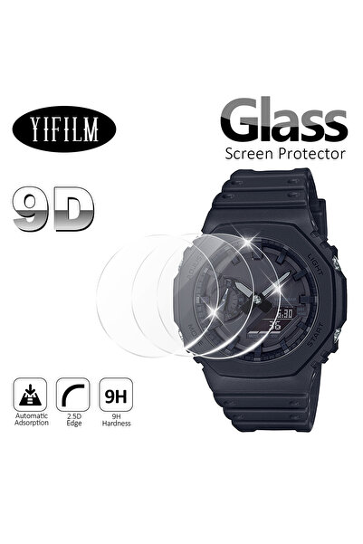 Choice4 GM-S2100 2Pcs 9H Tempered Glass Screen Protector for GA-2100 GA-2000 ...