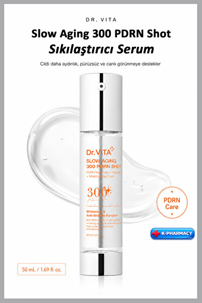 [DAYCELL] Dr.VITA⁺ Dr.VITA Slow Aging 300 PDRN Shot - Sıkılaştırıcı Serum 50ml