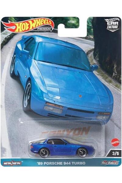 HOT WHEELS Premium 89 Porsche 944 Turbo 3/5 Model Araba