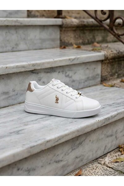 U.S. Polo Assn. EXXY 6FX Beyaz Kadın Sneaker