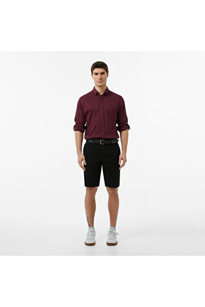 Lacoste Erkek Slim Fit Siyah Bermuda Şort