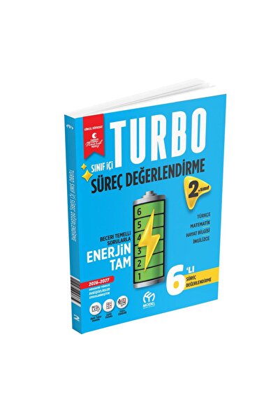 Model Eğitim Yayınları 2. Sınıf Turbo Sınıf İçi Süreç Değerlendirme 6'lı Deneme