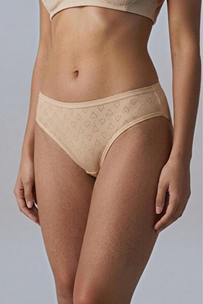 NAEEMA COTTON 7-Pack Women's Ten Bikini Heart Pointelle Panties 100% Cotton B...
