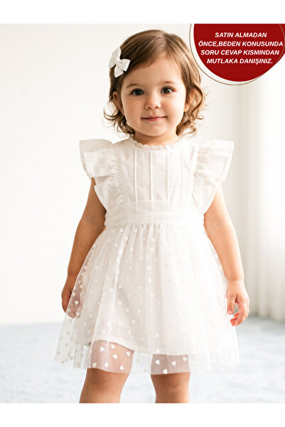 aysskids Rochie Eid pentru fete Tutu Heart