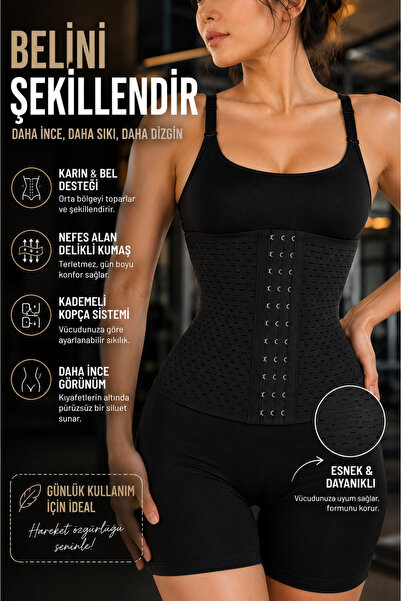 giyindegel Maternity Corset Postpartum Recovery Belly Corset 3 Stages