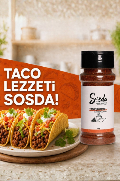 Genel Markalar Taco Baharatı ( Tuzluk Serisi ) 70 gr
