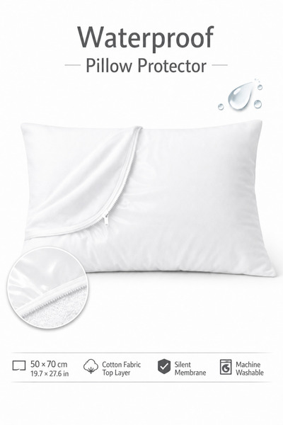 sternen glanz Waterproof Zippered 2-Piece Pillow Protector / Mattresses