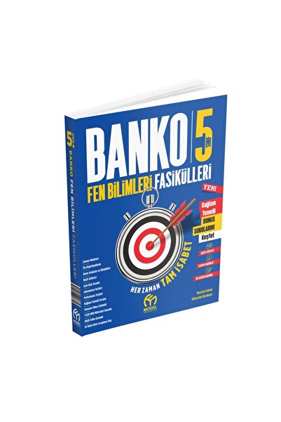 Model Eğitim Yayınları 5. Sınıf Banko Fen Bilimleri Fasikülleri