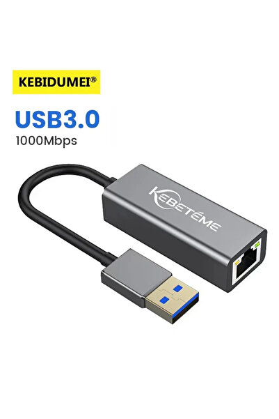 Choice3 1000M USB3.0 to RJ45 KEBIDUMEI USB3.0 To RJ45 Gigabit Network Card 10...