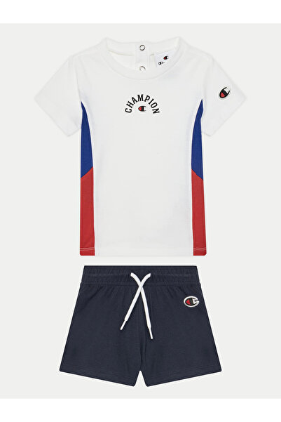 Champion DEČAČKI KRAĆI PANTALONI I MAJICA SET 307012-WW001