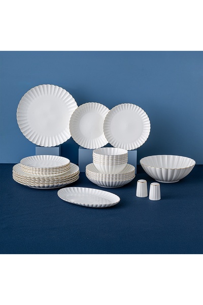 Emsan Perla Fine Bone 53 Parça 12 Kişilik Yemek Takımı