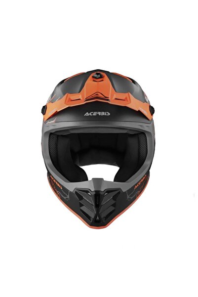 Acerbis Profıle Çocuk Kask Turuncu Siyah