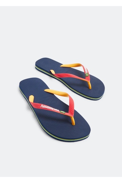 Havaianas Papuci de damă Brasil Mix bleumarin