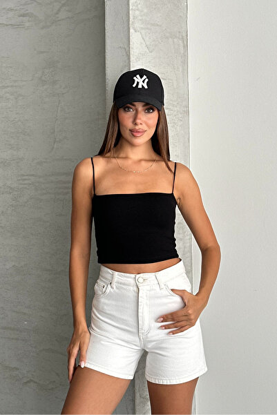 macharel jeans Modal Covered Crop Blouse with Rope Straps