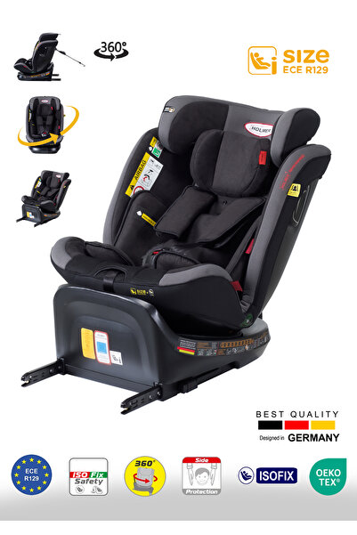 Holmer Aero 3D Profix Multi Pro I-Size (360° Dönebilir) 0-36KG Oto Koltuğu İsofix/SPS/SIP/Latch
