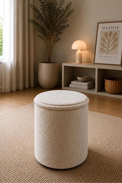ŞEVVAL ERİM HOME MK065 Puf Makyaj Pufu Ayak Uzatma Pufu