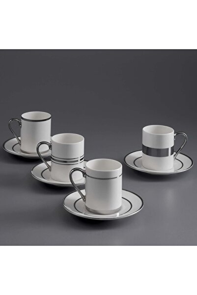 Jumbo Luces Platinum 4-Person Coffee Cup Set 90 ml