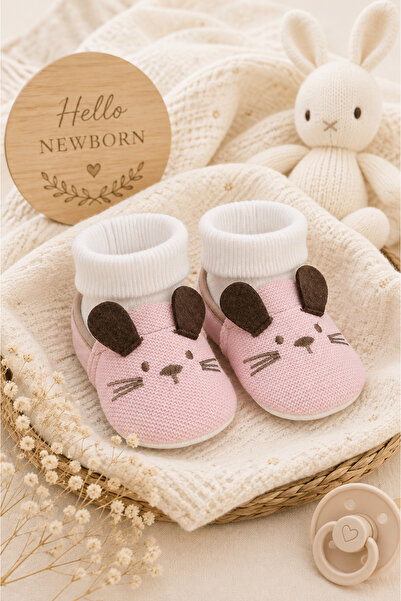 Pico Baby Yumuşak Çoraplı / Kaydırmaz Tabanlı / Bebek Triko İlk Adım Patiği