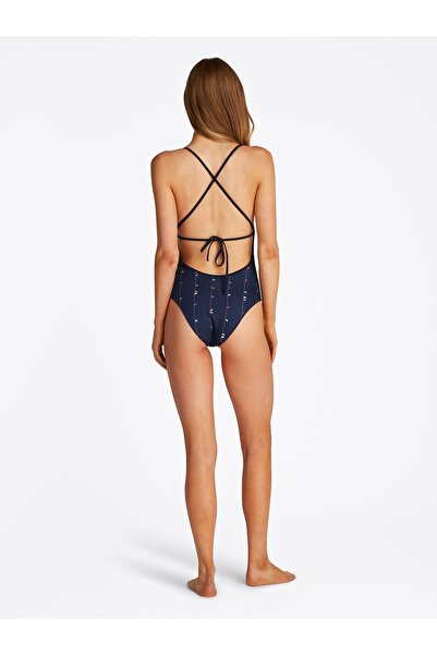 Tommy Hilfiger STRAIGHT NECK ONE PIECE PRINT