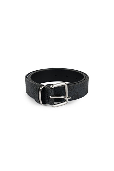 Guess Men's Belt Bmsilop5130-Bla
