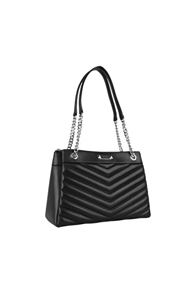 Michael Kors KADIN OMUZ ÇANTASI 35R4SWHT6U-BLACK
