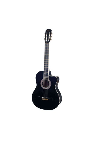 Bolero CB1-CW Kesik Kasa Klasik Gitar -Siyah