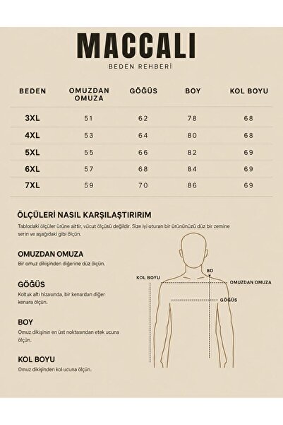 Maccali Erkek Büyük Beden Basic Kahve Fermuarlı Sweatshirt