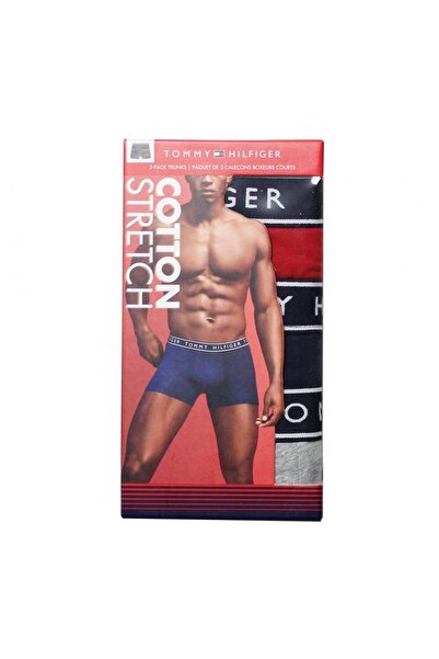 Tommy Hilfiger COTTON STRETCH ERKEK 3 LÜ BOXER 09T4225-966