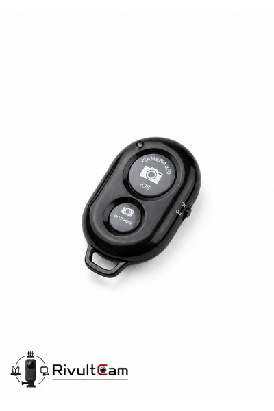 RivultCam Kablosuz Bluetooth Uzaktan Kumandalı Telefon Kamera Deklanşörü - iO...