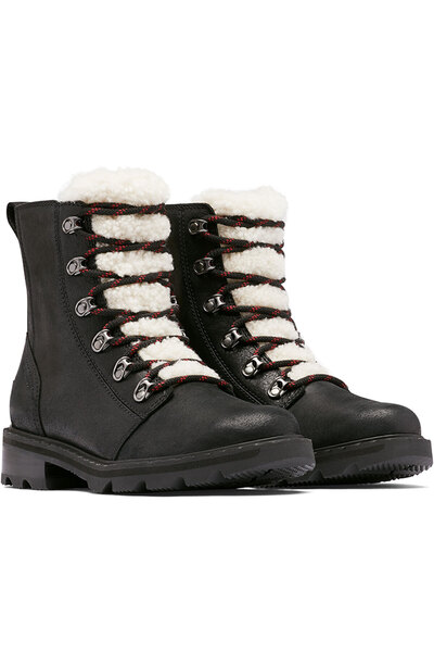 Sorel Дамски ботуши Lennox Lace Cosy, водоустойчиви, 1952511-010