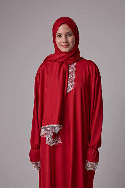 Kutay Collection Îmbrăcăminte de rugăciune sezonieră pentru femei, cu dantelă...