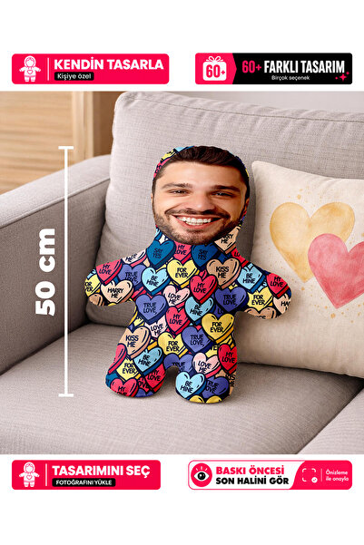 Motto Gift Sevgililer Günü Özel Gün Hediyesi Komik Kişiye Özel Peluş Oyuncak ...